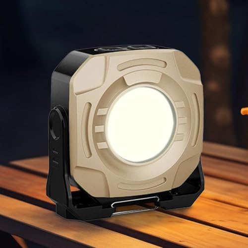 Luces magnéticas recargables con luz de trabajo impermeable ajustable para taller 7