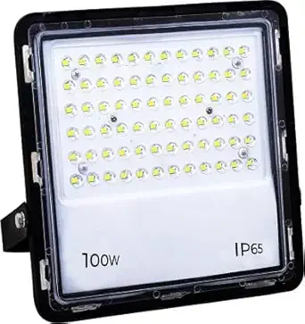 Ekagra 100W Lens Flood Light, IP66 Waterproof, 120? Wide Beam, Cool White, Pack of 1