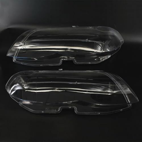 Couvercle de phare BMW X5 E53 coque de lentille transparente anti-jaunissement