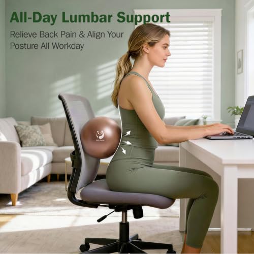 Image of Slim Panda Pilates Ball 9 Inch Anti-Burst Small Exercise Ball