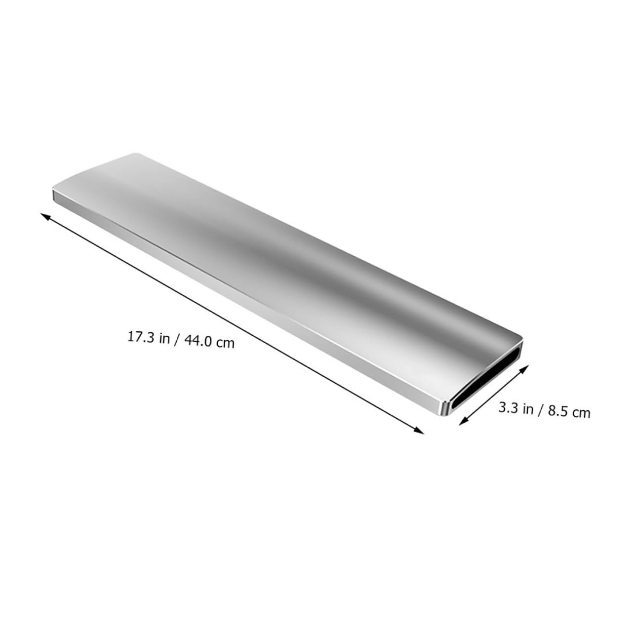 OSALADI Ergonomische Handgelenkauflage und Robustem Design aus Aluminiumlegierung mit Glatter Oberfläche für 104-tasten Mechanische Tastatur für Büro und Zuhause