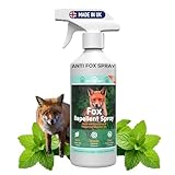 KinderPet® Fox Repellent Anti Fox Fouling Spray Big Value 1L Natural Humane Fox Deterrent Stop Foxes in Garden Fouling Digging Scratching Eucalyptus Peppermint - Image 1