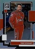 2023 Donruss Racing Optic Holo #28 Tony Stewart Old Spice/Stewart-Haas Racing/Chevrolet Official NASCAR Trading Card (Stock Photo Shown, Near Mint to Mint Condition)
