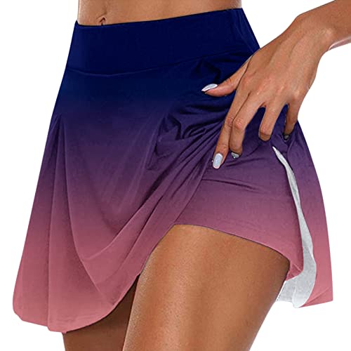 Jupe Short Femme Chic Casual Sport Tennis Plissée Jupe Running Yoga Chic Et Elegant Couleur Uni Taille Haute Mode Plage Short Court Fluide Doux Leger Skirts
