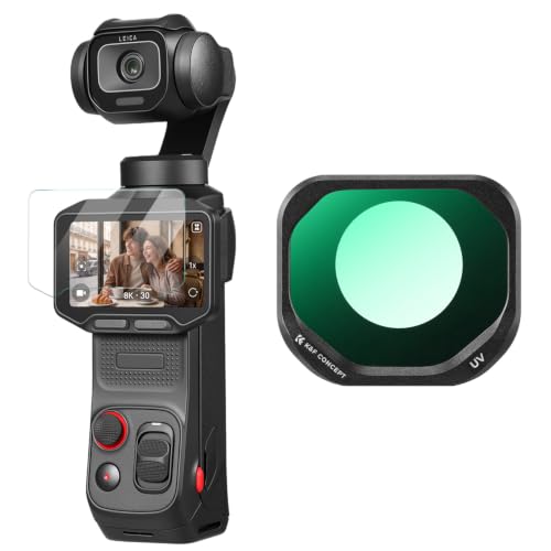 K&F CONCEPT Insta360 Luna Pro�Ή� UV�t�B���^�[ �����Y�ی� | ���h�~ �h�� ������ 28�w�R�[�e�B���O ���C�z�� FI071