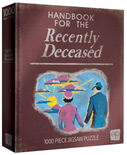 The OP | Beetlejuice Handbook Recently Deceased | Puzzle | Jigsaw Puzzle | 1000 Pieces
