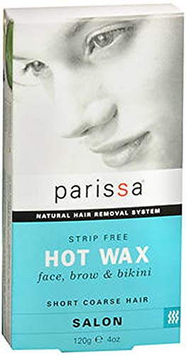 Parissa Strip Free Hot Wax - 4 oz, Pack of 3