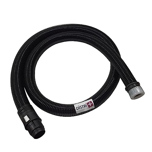 Distri+ - Manguera original completa para aspirador Nilfisk Elite (Serie), Select (Serie), 107410298 - Longitud: 2m - Diámetro: 32mm