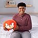 Club Mocchi-Mocchi Sonic the Hedgehog Plush - Knuckles Plushie - Squishy Collectible Sonic Toys - Cute Plushies and Room Decor - 15 inch, Red