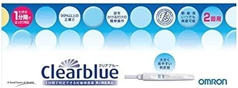 第2類医薬品 オムロン 妊娠検査薬 クリアブルー 2回用 3 オムロン Omron 検査薬 Amazon