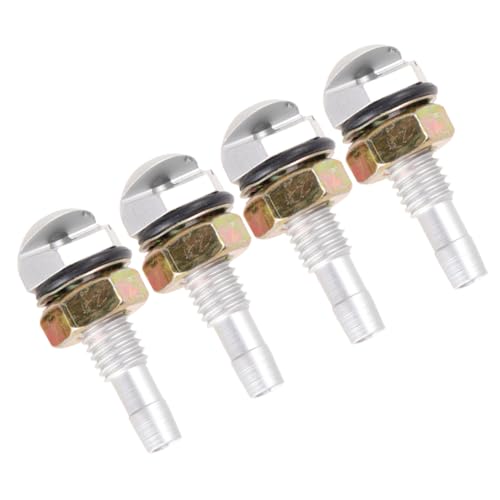 Hemobllo 2 juegos Boquilla Pulverizadora de Lavaparabrisas de Aleación Plateada para Reemplazo Frontal Duradera y Ligera Compatible con Lavado de Coches y Mantenimiento de Parabrisas