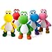 13cm Super Mario Bros Yoshi Dinosaur PVC Action Figurine Toy Cake Toppers 5 Set