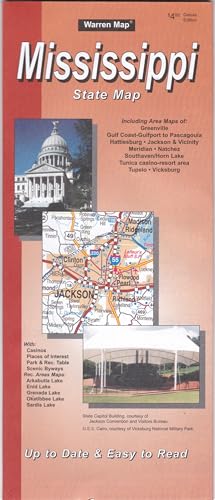 Mississippi State Road Map