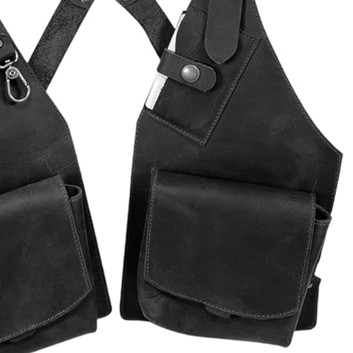 Qianly Mochila nas axilas para compras Steampunk, PRETO
