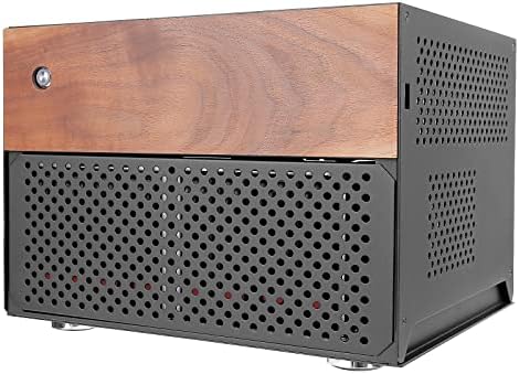 AUDHEID 8-Bay NAS Chassis[2023 New], Computer Network Attached Storage, Support 8 * 3.5" HDD+2 * 2.5" SSD Tray, Compatible MATX/uATX/ITX, Personal Private Cloud(Diskless) (Black)