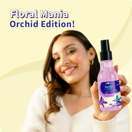 Plum BodyLovin' Orchid-You-Not Body Mist | Long Lasting Fresh Floral Fragrance For Women With Red Apple, Freesia & Musk | High On Fun | Travel-Friendly Perfume Body Spray 150 ml - view 3