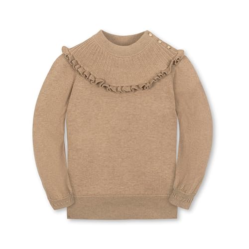 Image of Hope & Henry Girls Cable Front Pullover Sweater