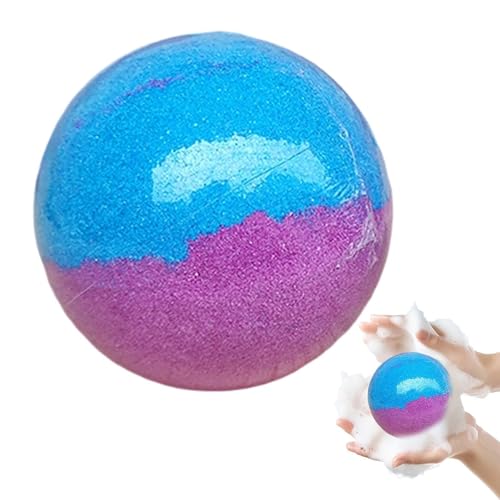 Boule bain effervescente pour la, Gadget nettoyant corporel à fines bulles, Boule de Sel de Bain avec Bracelet, pour Fille Anniversaire Enfant Ado Maison Voyage Salle de Bain Dortoir