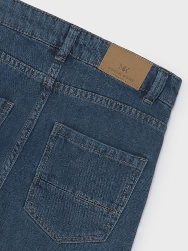 Pantalon denim wide fit comodo para niños que buscan ropa ancha 3