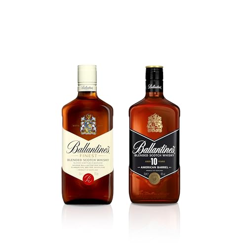Ballantine's Finest Whisky Escocés de Mezcla - 700ml + Ballantine's 10 años Whisky Escocés de Mezcla - 700 ml