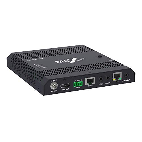Black Box 4K60 �l�b�g���[�NAV�f�R�[�_�[ - HDCP 2.2 HDMI 2.0 10-GbE ��