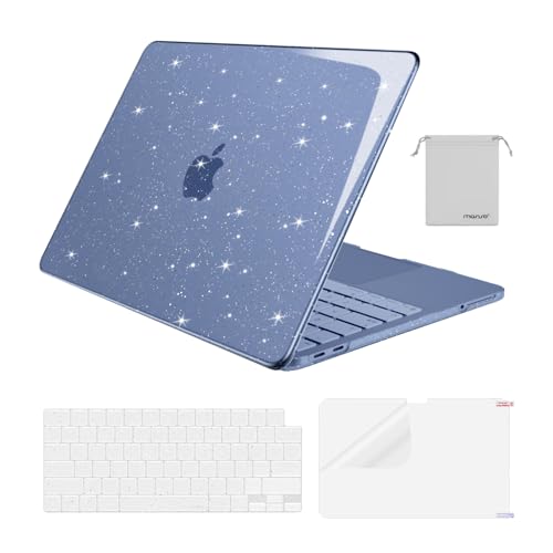 MOSISO Sparkly Glitter Case Compatible with MacBook Neo Case 13 inch 2026 by MOSISO - Used condition - US$11.40