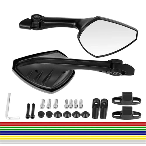 Rétroviseur de moto réglable Ninja 300 aluminium CNC finition haut de gamme - 4
