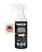 FIBERTEC Cabrio Verdeck-Imprägnierung 500ml ohne Lösungsmittel - Wasser- und schmutzabweisendes Imprägnierspray mit UV-Schutz, Langanhaltende Versiegelung für alle Stoffverdecke