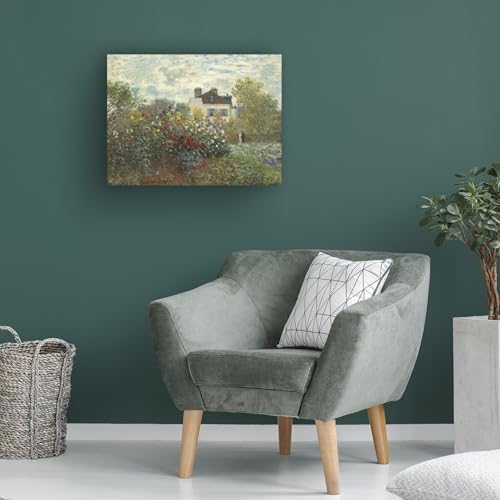 Trademark Fine Art The Artist's Garden in Argenteuil Artwork by Claude Monet, 14 by 19-Inch by Trademark Fine Art - Image 4