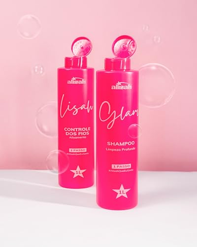 Escova Progressiva Glam Lisah Alisah 2x1L