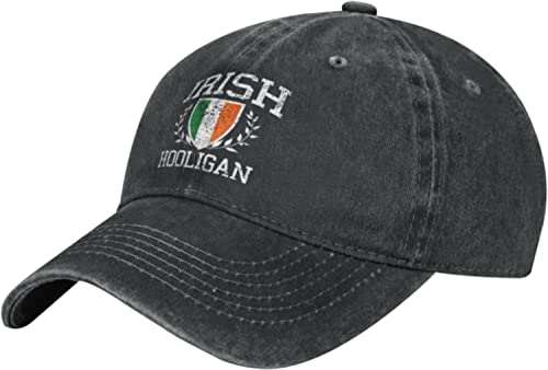 208 Herren Damen Baseballkappe Irischer Hooligan Angeln Hüte Baumwolle Baseballmütze Atmungsaktiv Basecap Für Reisen Draussen Angeln