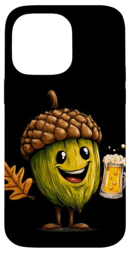 ���킢���ǂ񂮂�I�[�N�̖؂̃R�X�`���[�� �r�[���ƏH�̗��l�� �X�}�z�P�[�X iPhone 14 Pro Max �p