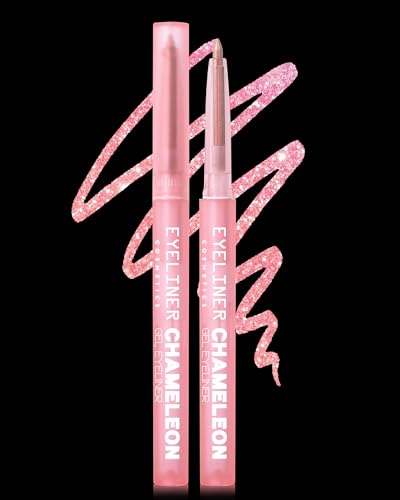 Image of Chameleon Gel Eyeliner Pencil, Glitter Pink Cream Waterproof Eye Liner Pen