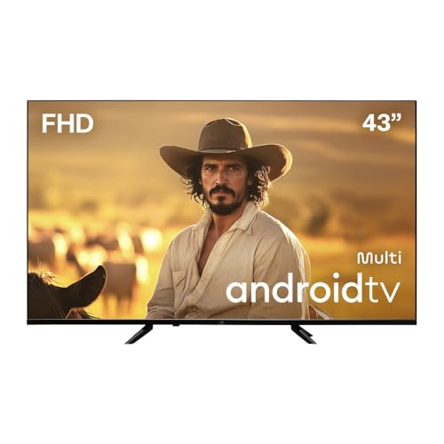 Smart TV 43” Multi DLED Android TV 3 HDMI 2