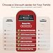 95kpa Vacuum Sealer Machine,Commercial Full Automatic Food Sealer,Powerful Sealing System with Double Heat Seal,Built-in Cutter&Bags Storage,1 Bag Rolls and 10 pcs Pre-cut Bags