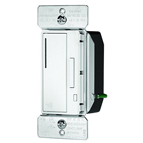 Switches Eaton’s Wiring Devices RF9540-NDW Aspire 600W All Load RF Smart Dimmer System Master, White SmartThings Compatible Switches Eaton’s Wiring Devices RF9540-NDW Aspire 600W All Load RF Smart Dimmer System Master, White SmartThings Compatible