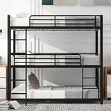 ESPACE OPTIMISÉ : ce lit superposé utilise l'espace vertical pour gagner beaucoup de place. Il est idéal pour les familles nombreuses ou pour accueillir des invités pour la nuit.