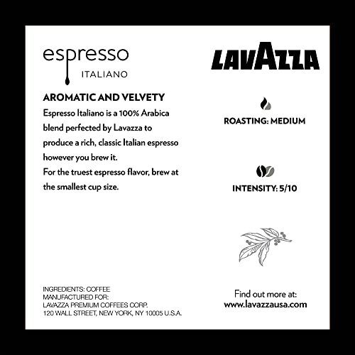 Lavazza Espresso Italiano Single-Serve Coffee K-Cups For Keurig Brewer, Medium Roast,100% Arabica, Value Pack, 32 Count #TOP4