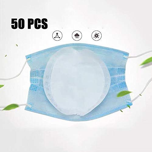 HJZXC 50 PCS Disposable Face Filter Pad 3-Layers Breathable Filter Protective Filter Replacement