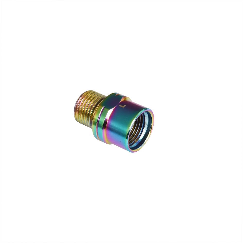 Pirhosigma Bicycle Pedal Extender Bike Pedal Spacer Extension Chromium Molybdenum Steel 9/16 inch For MTB Mountain Road Bike Road Bicycle 1 Pair Colorful - Image 3