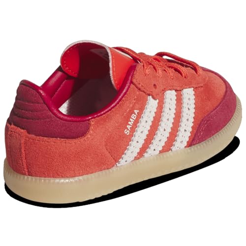 Adidas Orininals Samba - Girls' Toddler (JS3530, Bright Red/Cream White/Team Victory Red)3