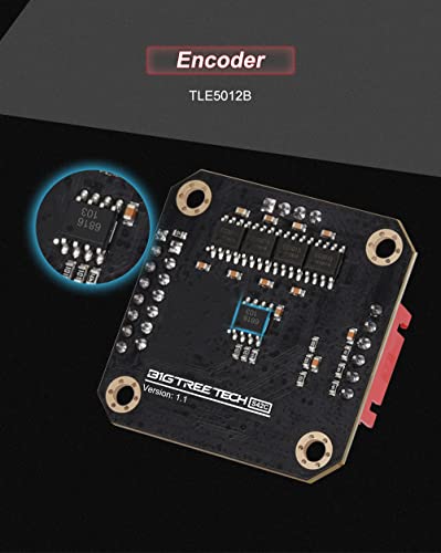 Image of BIGTREETECH S42C V1.1 High Speed Closed Loop Driver Control Board 42 Stepper Motor Prevent Multi-Step and Losing Steps with Low Heat Generation for 3D Printer (S42C V1.1+Metal Protective Cover)