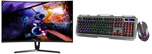 Image of Aopen 32 inch Monitor + Zebronics Transformer
