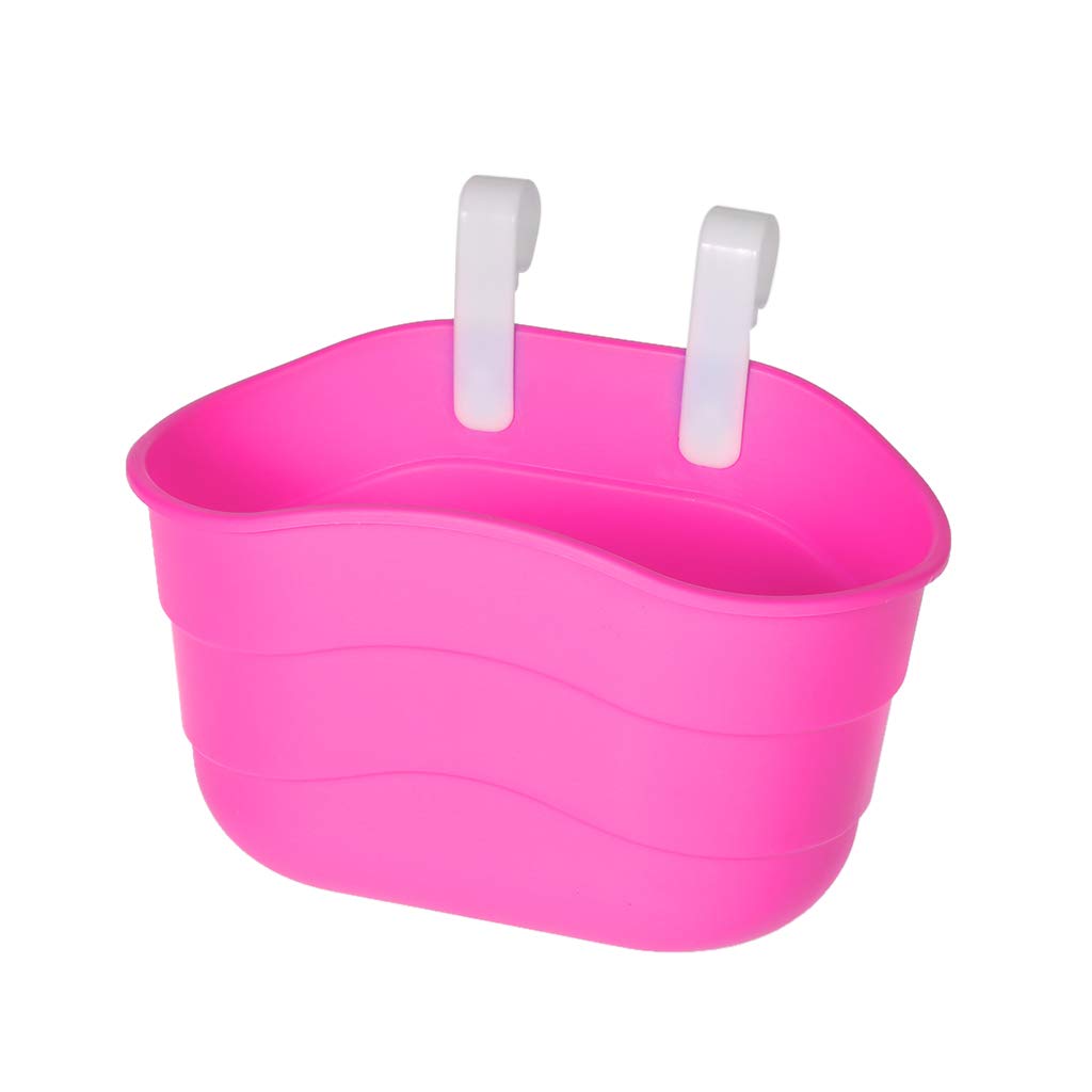 Kid's Bike Basket Bike Bag Kids Front Bike Basket Bicycle Handlebar Basket for Boy Girl Saddlebag Plastic Bike Accessories