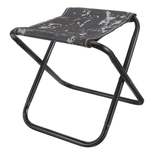 Kisangel Portable Folding Stool for Camping Fishing and Gardening Durable Comfortable Outdoor Bench Easy to Carry No Assembly Required for Picnics and Travel