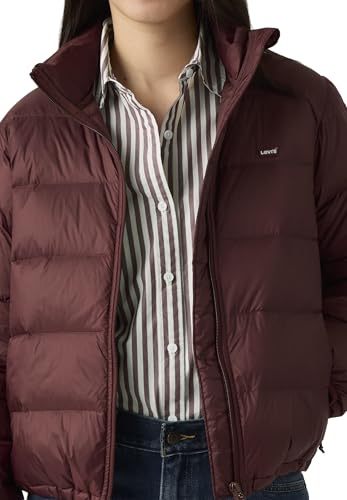 Levi's Para Mujer. A8320-0009 Chaqueta Willa Plegable Granate (S), Casual, Poliamida