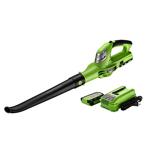 best partner 18V 130MPH Cordless Leaf Blower,Light-Weight,Single Speed,2.0 AH Battery Included