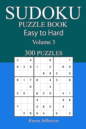 300 Easy to Hard Sudoku Puzzle Book