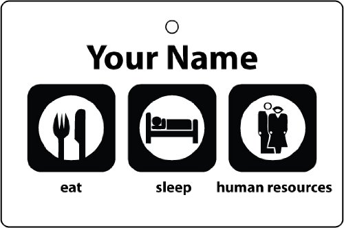 Deodorante per Auto Personalizzato Eat Sleep Human...
