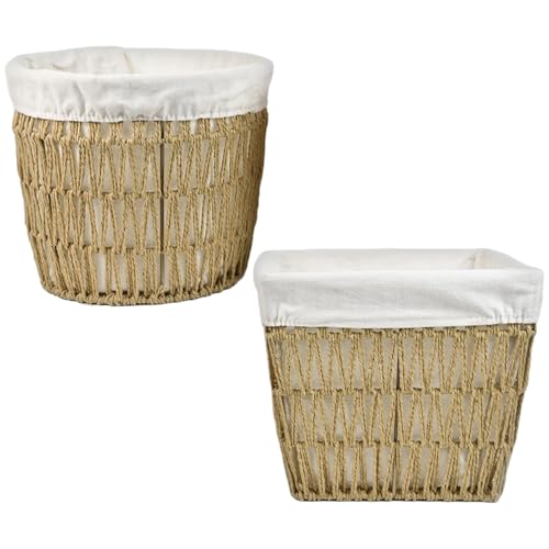 Solution de rangement portable 5L et panier bucolique de bureau